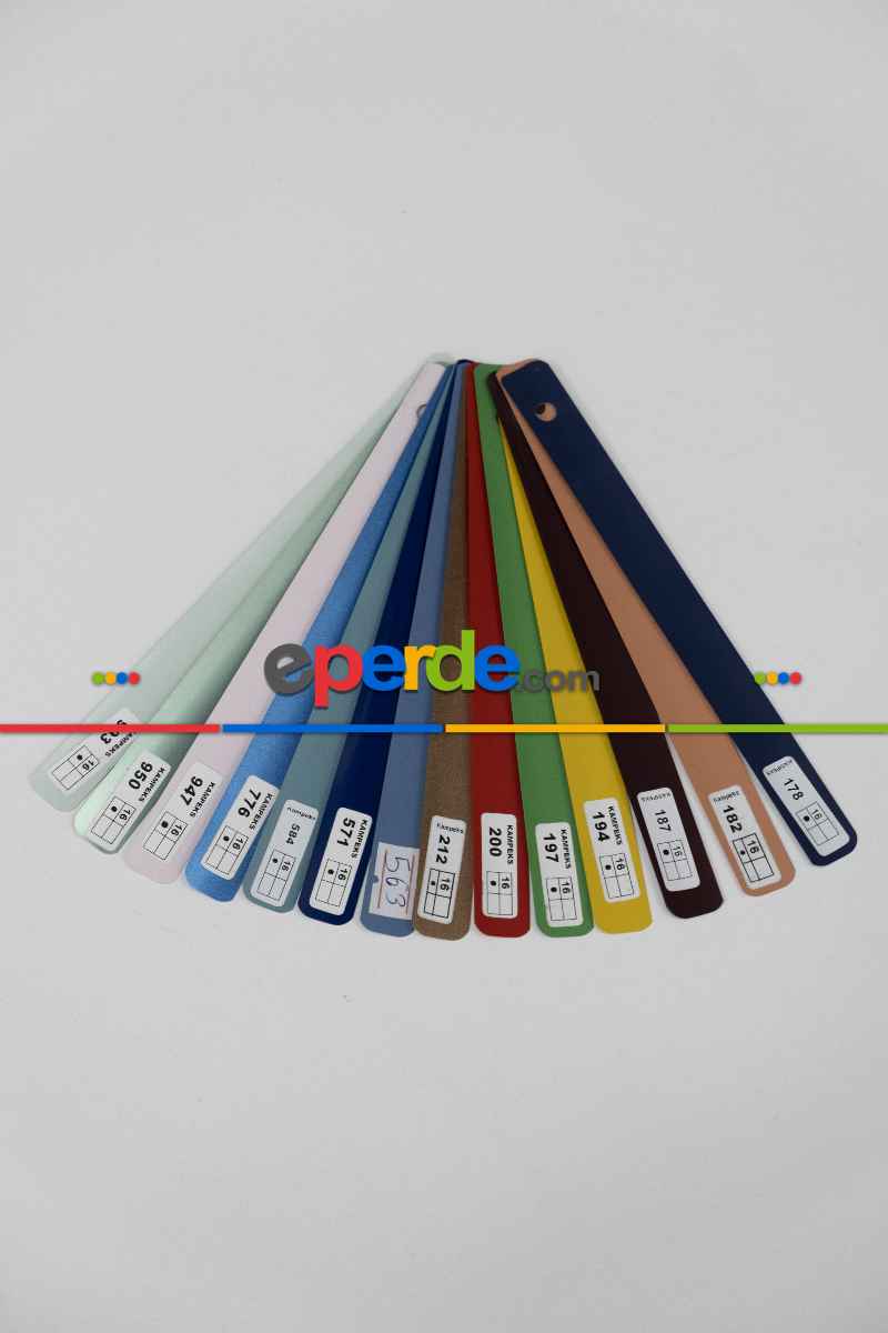 Mutfak - Oda Perde - 16 Mm Metal Jaluzi