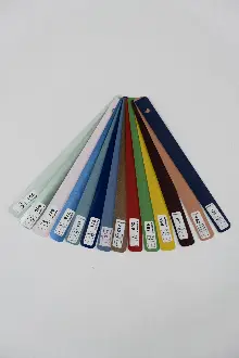 Oda Perde Metal Jaluzi Perde, Polywood, Ahşap Görünümlü, Alev Almaz, Antrasit, Siyah Ve Ahşap Tonlarında