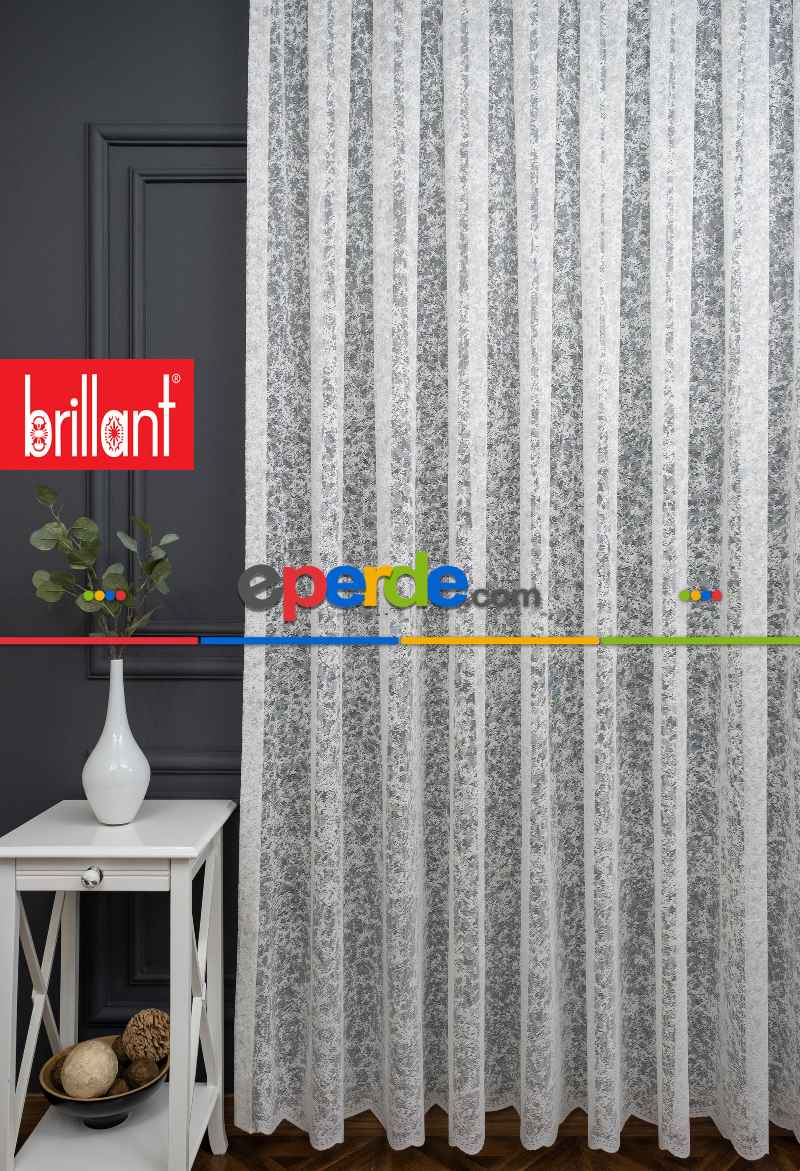 Brillant Örme Karlı Tasarım Model Tül