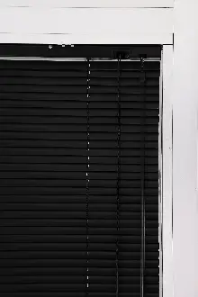Fırsat !!! Kaliteli Siyah Renk - Alüminyum Jaluzi Perde - 25mm Kalınlığında- Siyah