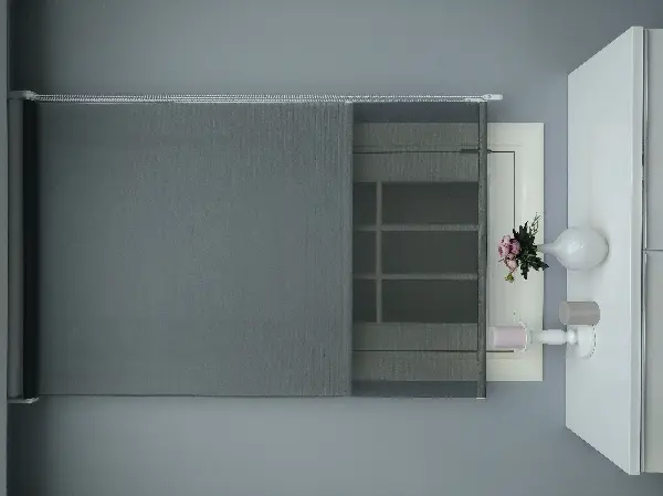 Çiftli Sistem Tül Stor- Siyah