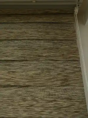 Salon Zebra Perde - Zebra Perde -bambu Zebra (eco Serisi )- Kahve Açık