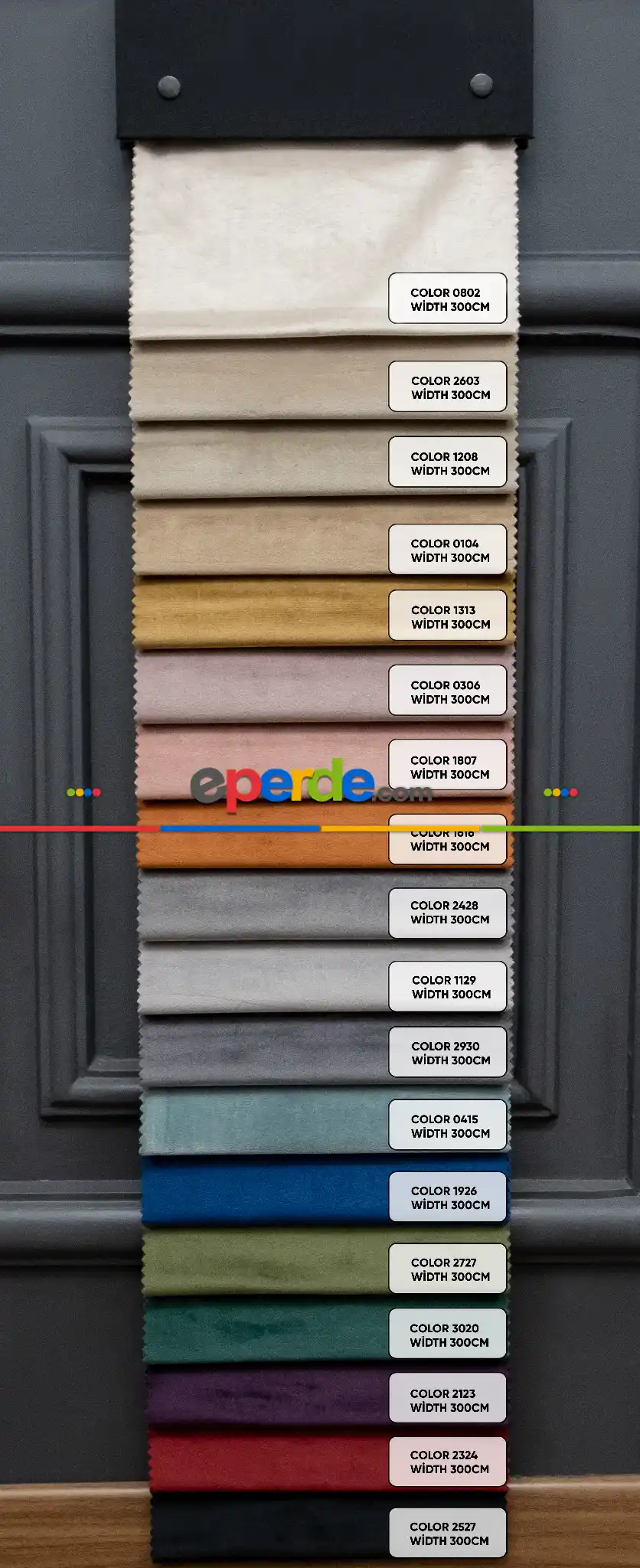 Salon - İthal İpek Kadife 1.sınıf Fon Perde