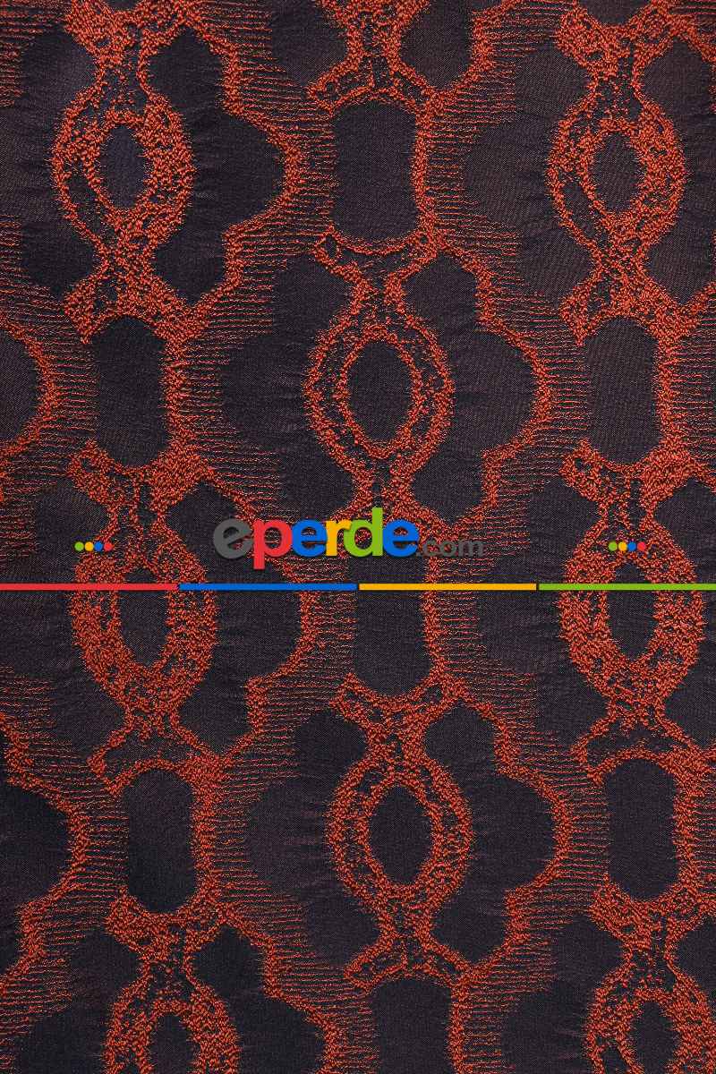 Yatak Odası Fon Perde - S Pile Dökümlü Jakar Dokuma Fon Perde