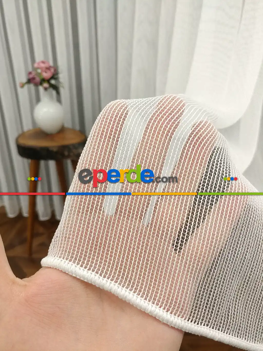 Agır Gramajlı Kücük Delikli File Tül 100cm X 265cm 