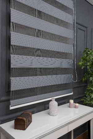 Zebra Perde - Geniş Pileli Zebra Perde