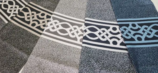 Taç Paradise Dikey Bordorlü Dikey Pano Fon Perde 70cm X 290cm 