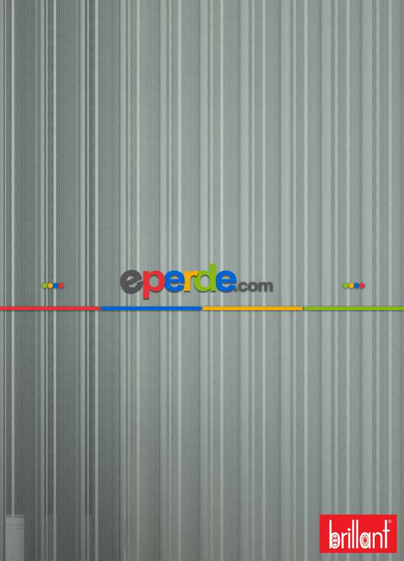 Brillant Akıllı Tül Perde Gri Renkli Tül Dikey Zebra Perde Düz 1. Kalite