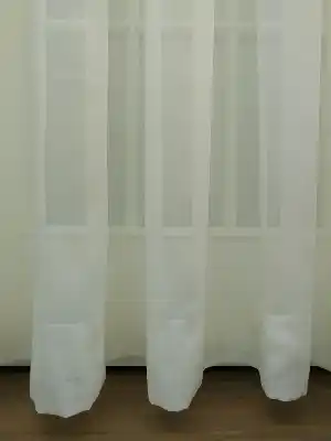 Ekru Tergal Düz Tül (geniş En:280cm) Etek Katlamalı- Ekru