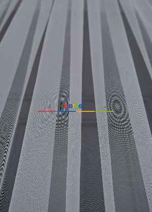 Hazır Ölçülü Petek Zemin Turuncu Ve Mavi Renkli Planör Uçak Desenli Grek Baskılı Tül Perde