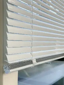 Mutfak Jaluzi - Beyaz Alüminyum Jaluzi Perde - 25mm
