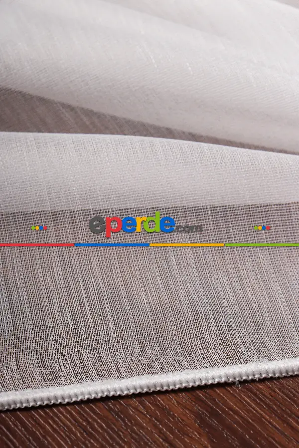 Bambu Keten Düz Tül Perde Akdz 995