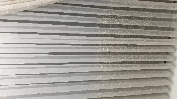 Salon - Selvi İşlemeli Tül Perde- Altın