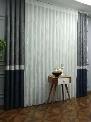 2021 Sezonu - Tül Dikey Zebra Perde - Fon Kumaşlı Tül Dikey Perde - Stor Tül Perde Hepsi Birarada- Ekru