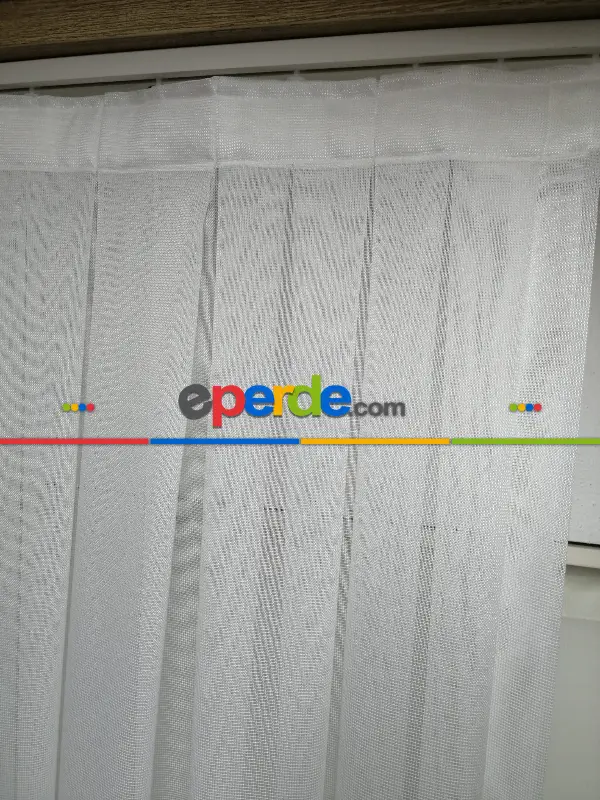 Örme Yumuşak Dokulu Marmaris Serisi Düz Tül - 3 Renk Seçenekli