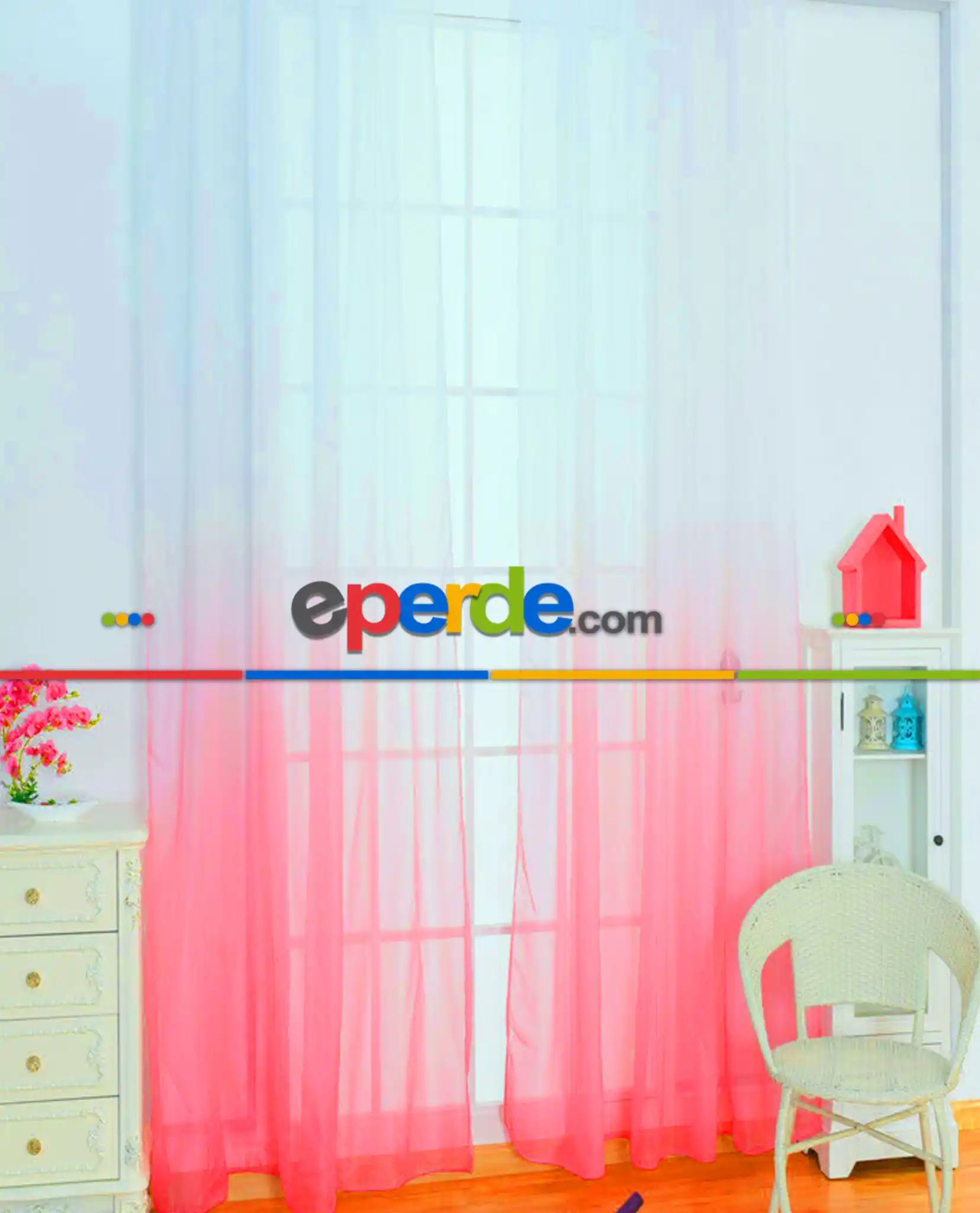 Renkli Tül Pastel Renk Tül Tasarım Yeni Trend Fusya Pembe Tül