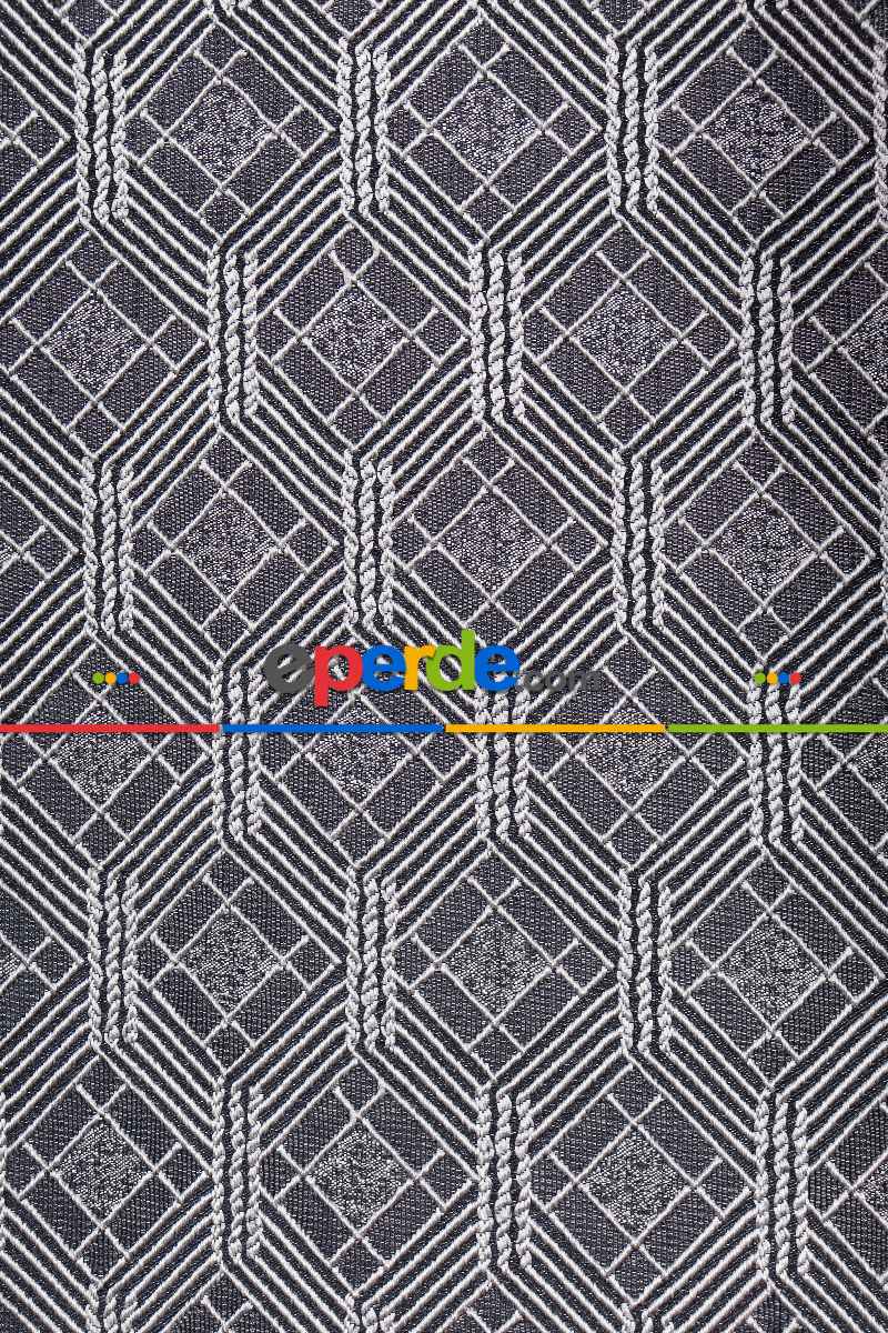 Salon Fon Perde - S Pile Dökümlü Jakar Dokuma Fon Perde