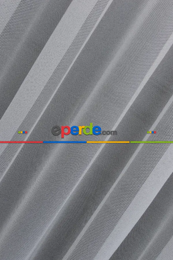 Taç Tül Perde Yeni Düz Sade Moda Tasarım Tül Etek İşlemeli Ütü İstemez Tül