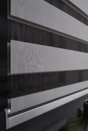 Gri Renk Düz Zebra