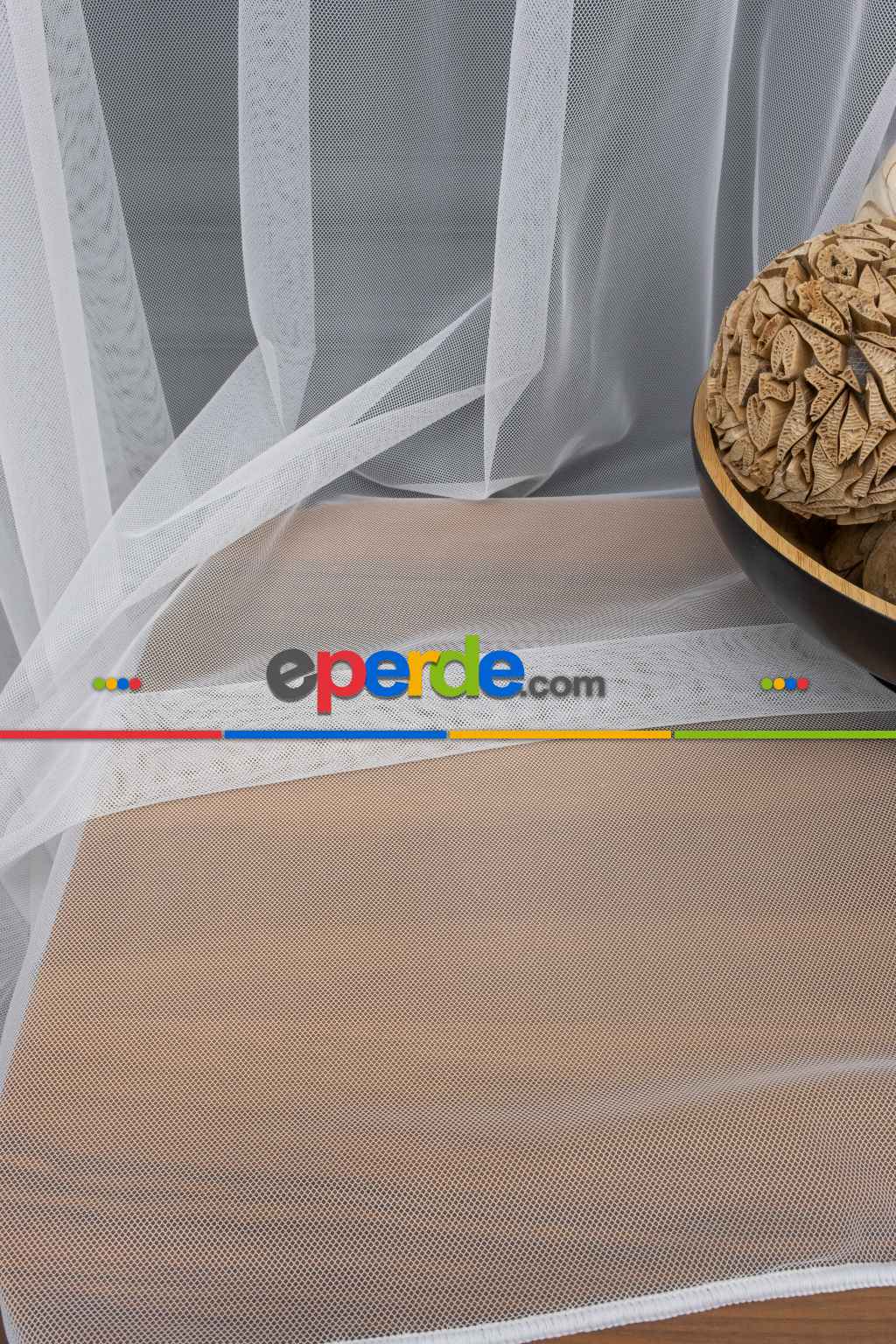 Salon - Grek Zemin Tül Perde