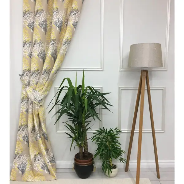 Salon Fon - Mercan Marine Desenli Fon Perde Evm1080 Kumaşı Kalındır Duck Bezi Değildir- Gri-Füme-Antrasit-Sarı-Beyaz