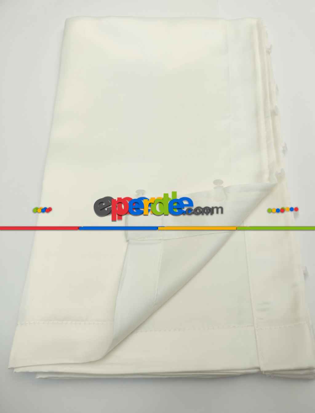 Güneşlik Saten Ekru- Krem