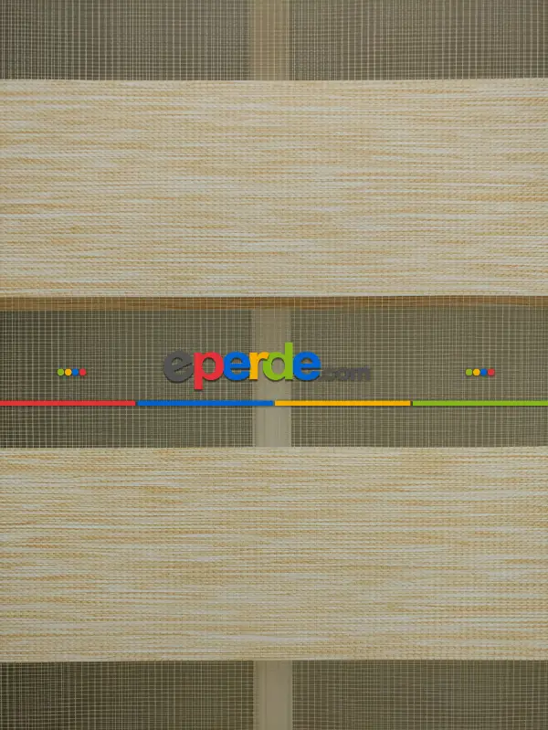 Salon Zebra Perde - Zebra Perde -bambu Zebra (eco Serisi )- Kum Beji