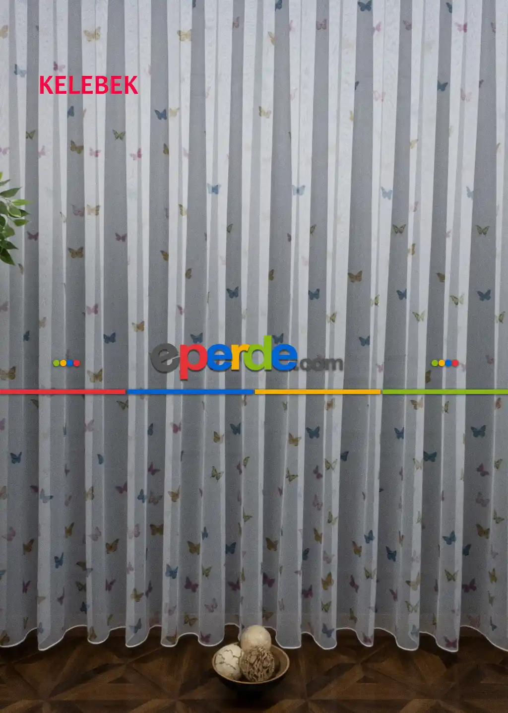 Çocuk Odası Tül - 6 Değişik Desen Çocuk Ve Genç Modern Tül Perde - Elit Ürün