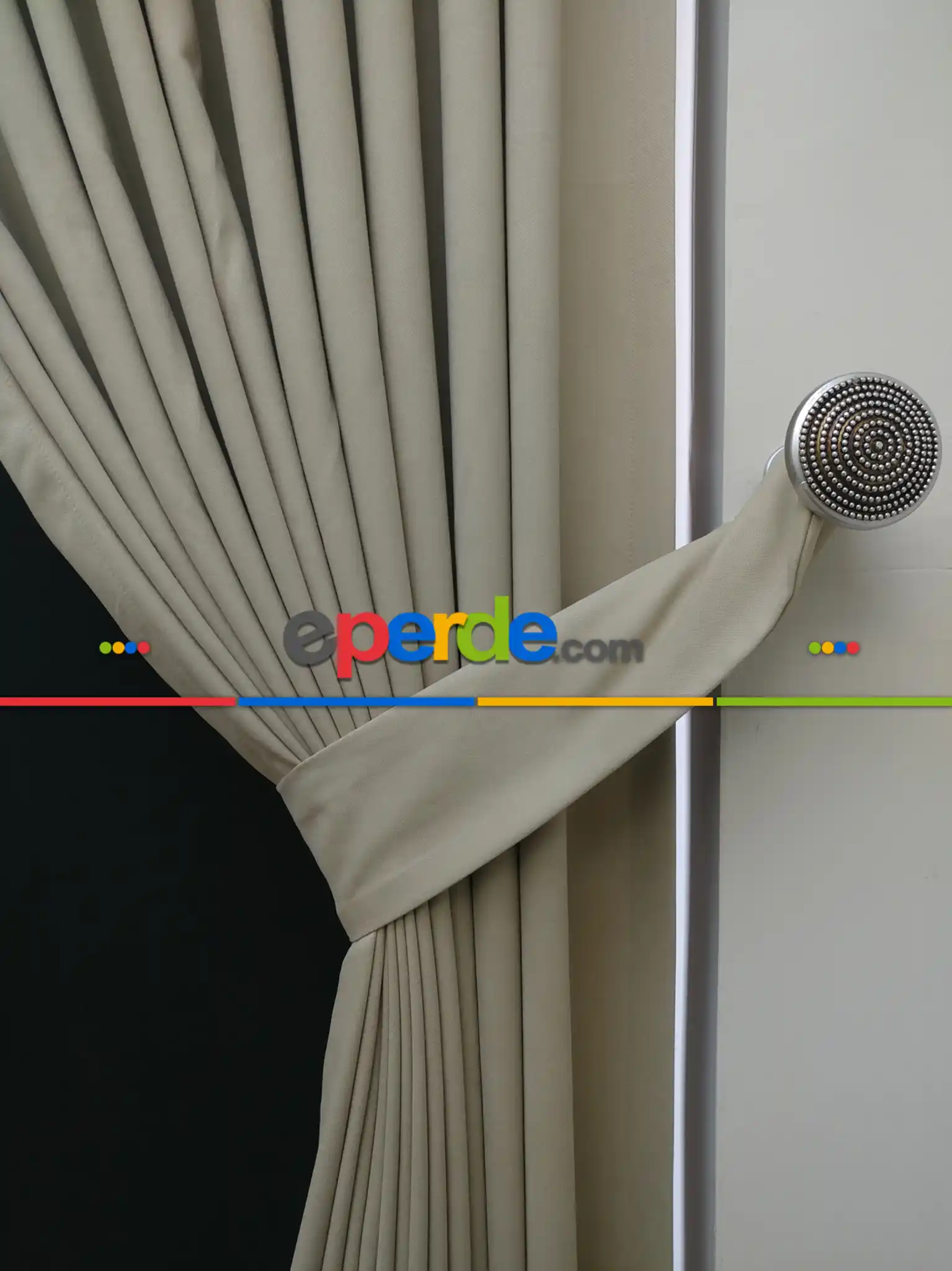 Düz Renk Dökümlü Fon Perde (150)- A.devetüyü