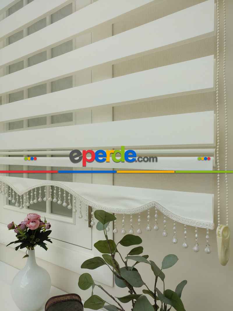 Oturma Odası - Zebra Perde - Düz Zebra Zebra ( Eco Serisi )- Ekru