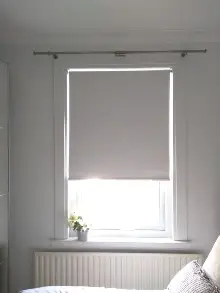 Brillant Karartma Stor Perde- Beyaz