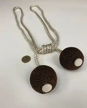 Fon Bağı Braçol Koyu Kahverengi Toplu