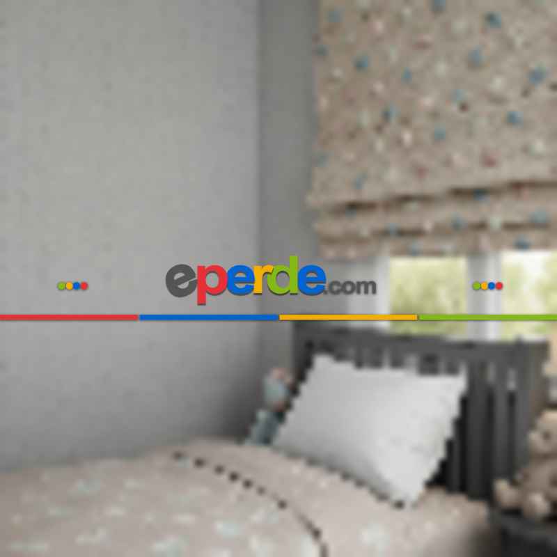 Katlamalı Fon Perde – Ponpon Desenli Mekanizmalı Perde