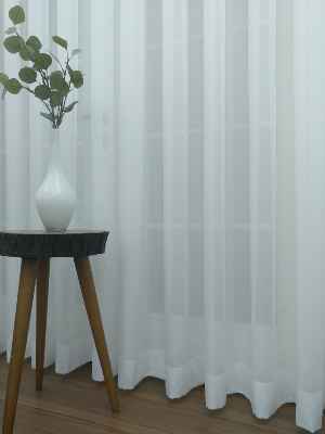 Beyaz Tergal Düz Tül (geniş En:280cm) Etek Katlamalı- Beyaz