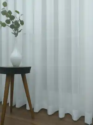 Beyaz Tergal Düz Tül (geniş En:280cm) Etek Katlamalı- Beyaz