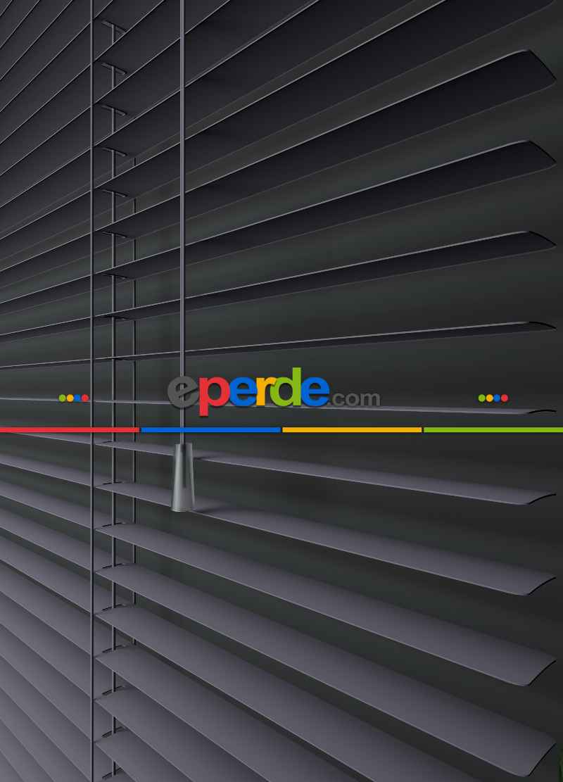 Mutfak - 1. Kalite Lila- Alüminyum Jaluzi Perde - 25mm Kalınlığında