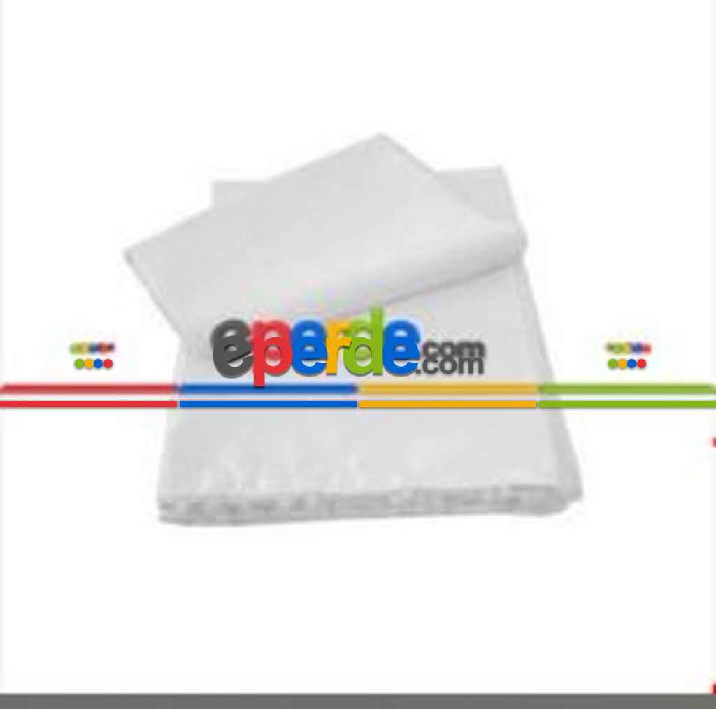 1. Kalite Saten Beyaz Uzun Güneşlik- Beyaz