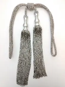 Gri Braçol Perde Bağı- Gri-füme-antrasit