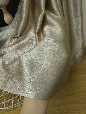 Sütlü Kahve Çok Gramajlı Jakar Fon Perde