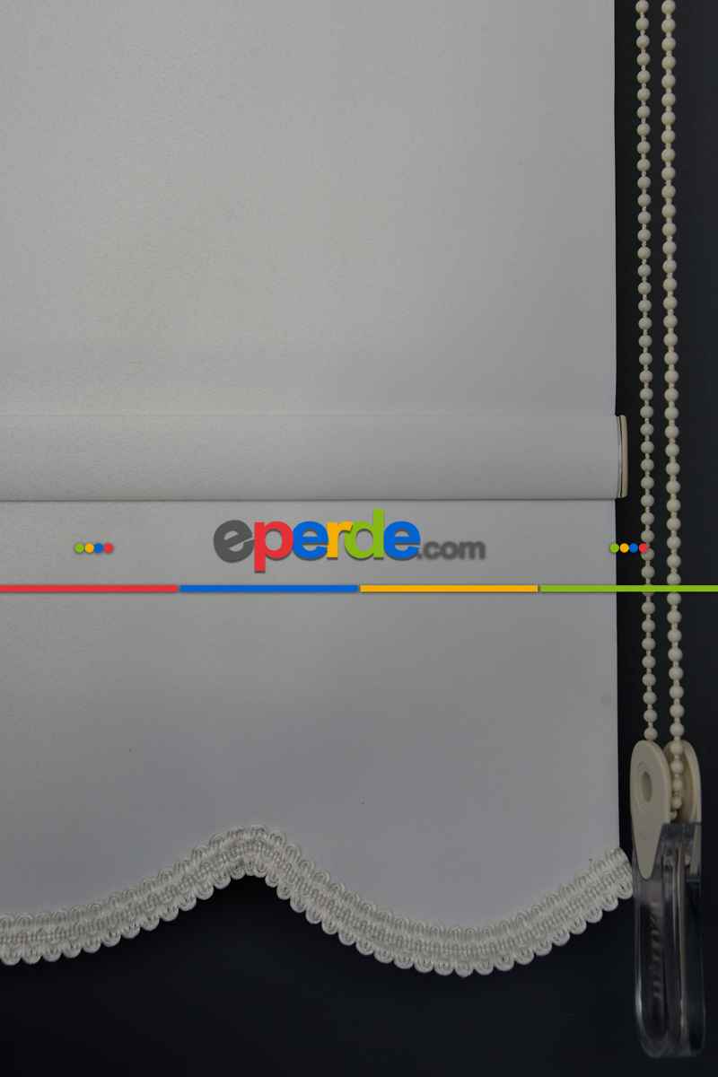 Karartma Stor Perde 2112 Beyaz Renk Alüminyum Kasalı Etekli Veya Eteksiz Blackout