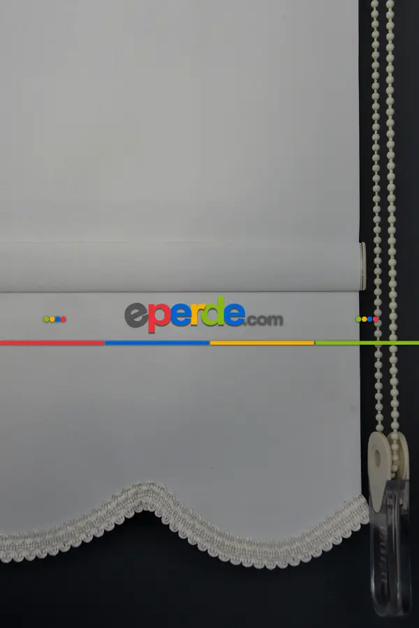 Karartma Stor Perde 2112 Beyaz Renk Alüminyum Kasalı Etekli Veya Eteksiz Blackout