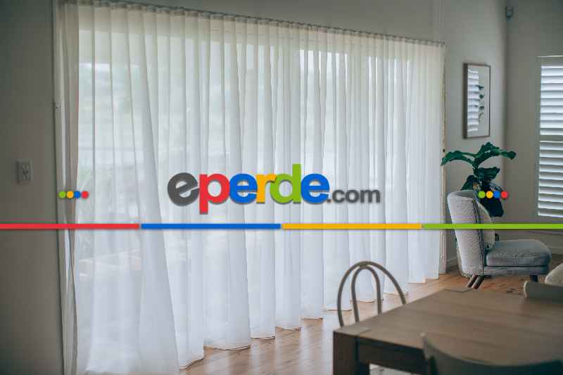 Brillant Düz Desensiz Model Tül Perde - Sade Tül - Ipeksi Düz Tül Perde