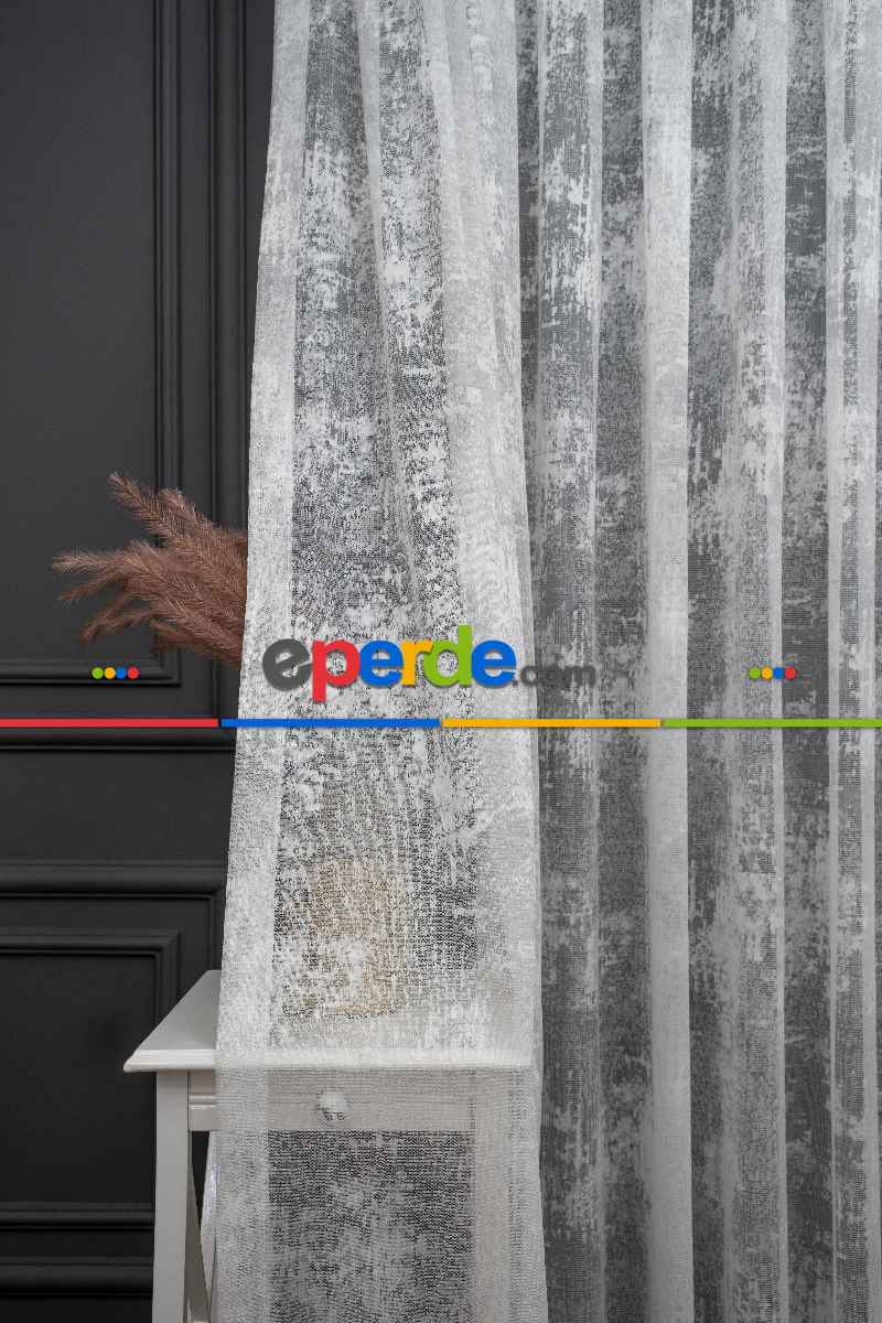 Bulut Tül Exculusive Micro Örgü Tül Perde Beyaz