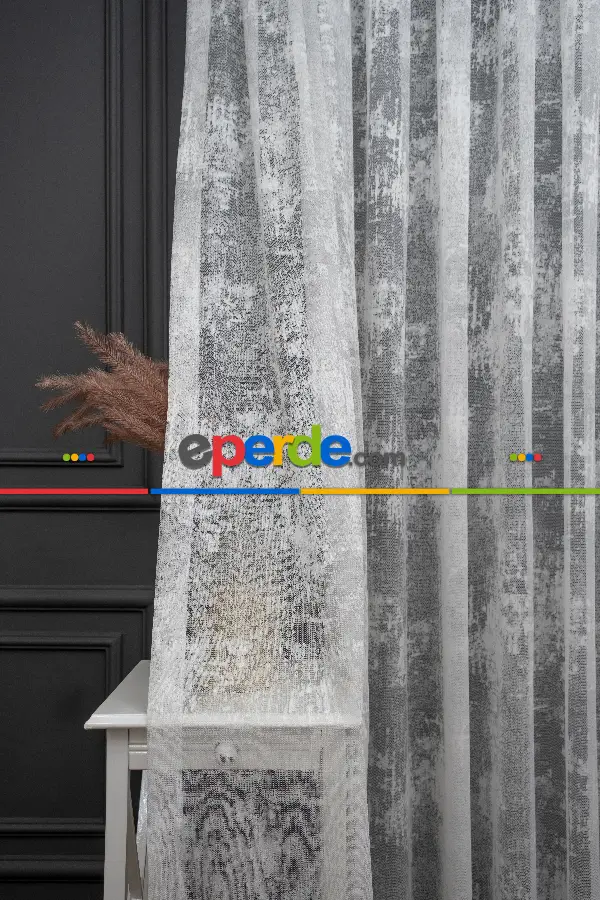 Bulut Tül Exculusive Micro Örgü Tül Perde Beyaz