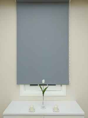 Yıkanabilir Pvc Mat Lüx Stor Perde -koyu Gri 1. Kalite- Gri-füme-antrasit