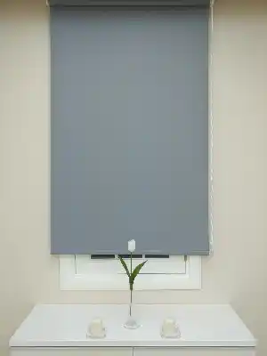 Yıkanabilir Pvc Mat Lüx Stor Perde -koyu Gri 1. Kalite- Gri-füme-antrasit