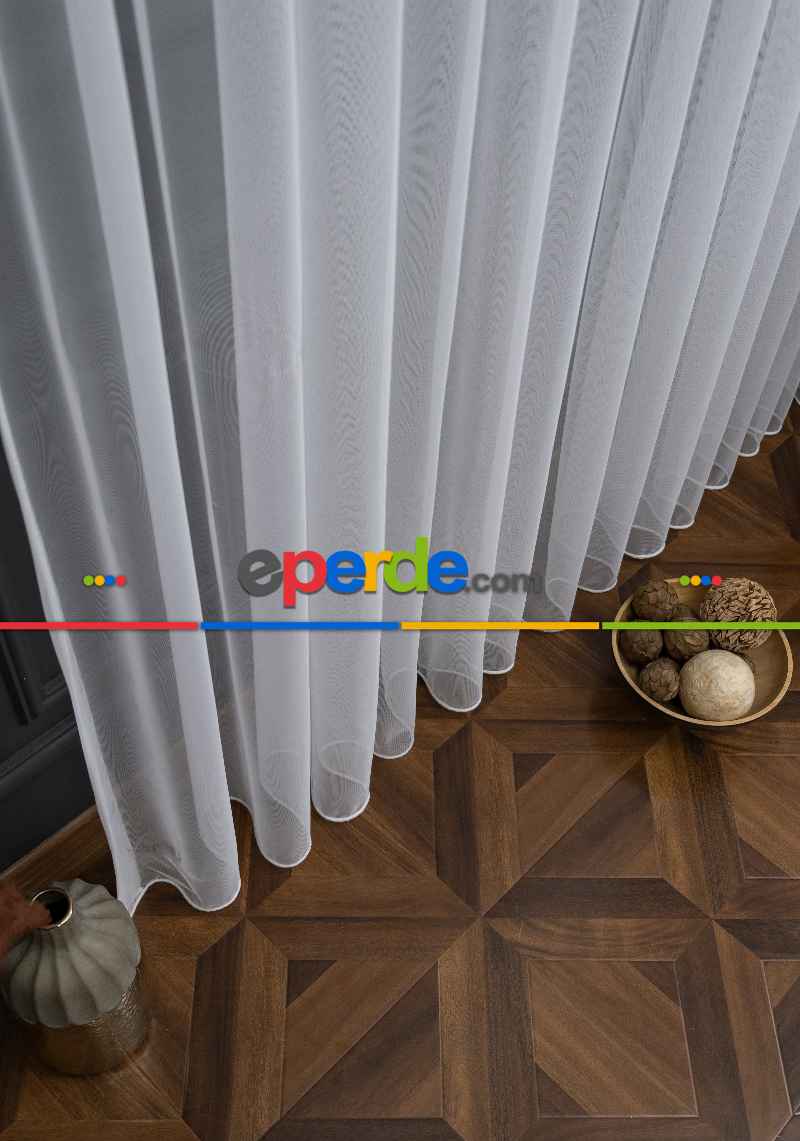 Lüks Grek Tül Perde Çok Dökümlü - Ütü İstemez - İtinalı Özel Dikiş İle 2023 Trend