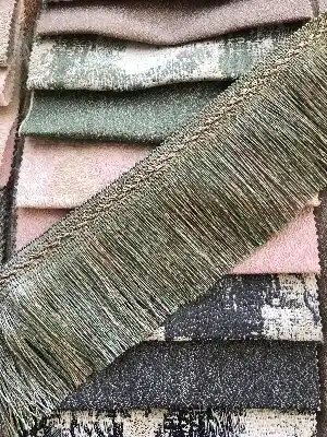 2025 Yeni Trend Düz Saçak Serisi V - 107- Haki-açık Vizon