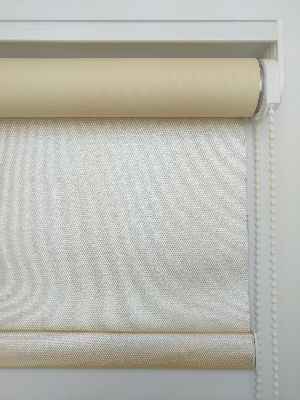 Yaldızlı Blackout Işık Geçirmeyen Stor Perde -şampanya Rengi 1.kalite- Krem Koyu