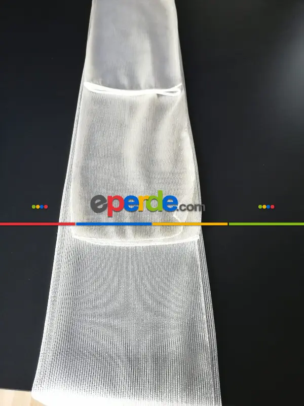 Oturma Odası - Leor Zırh Güneş Işığında Parlayan Tül Perde - Sedef